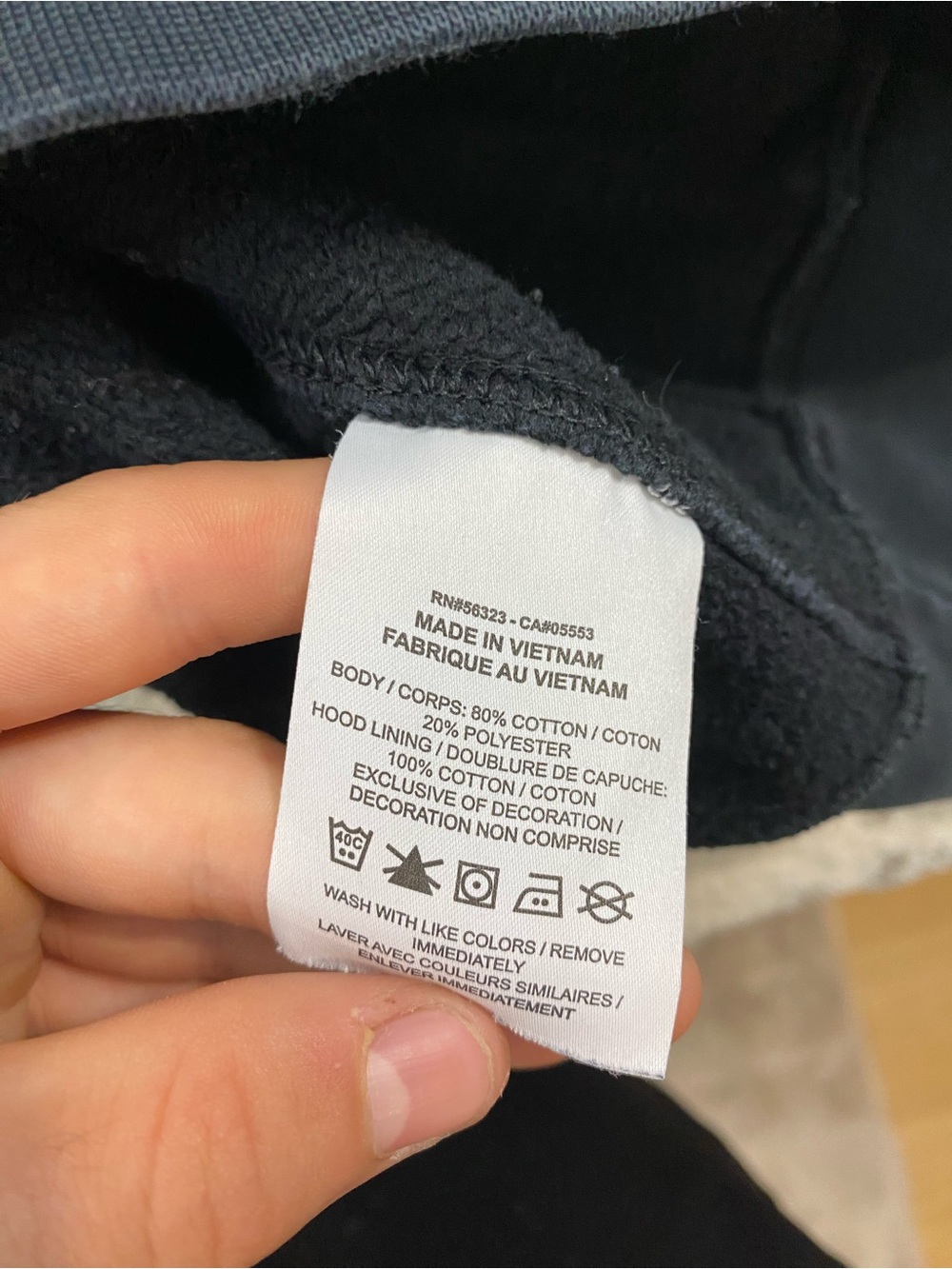 Black Nike Swoosh Hoodie - Picture 6 of 9